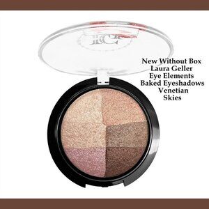 NEW Laura Geller Baked Elements Eyeshadow Palette-Venetian Skies 6 Eyeshadows